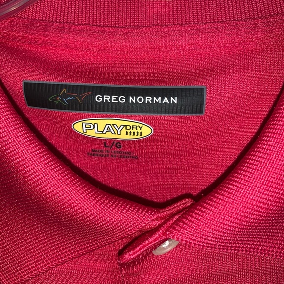 EUC Greg Norman Play Dry Golf Polo Size Large. - Picture 5 of 5